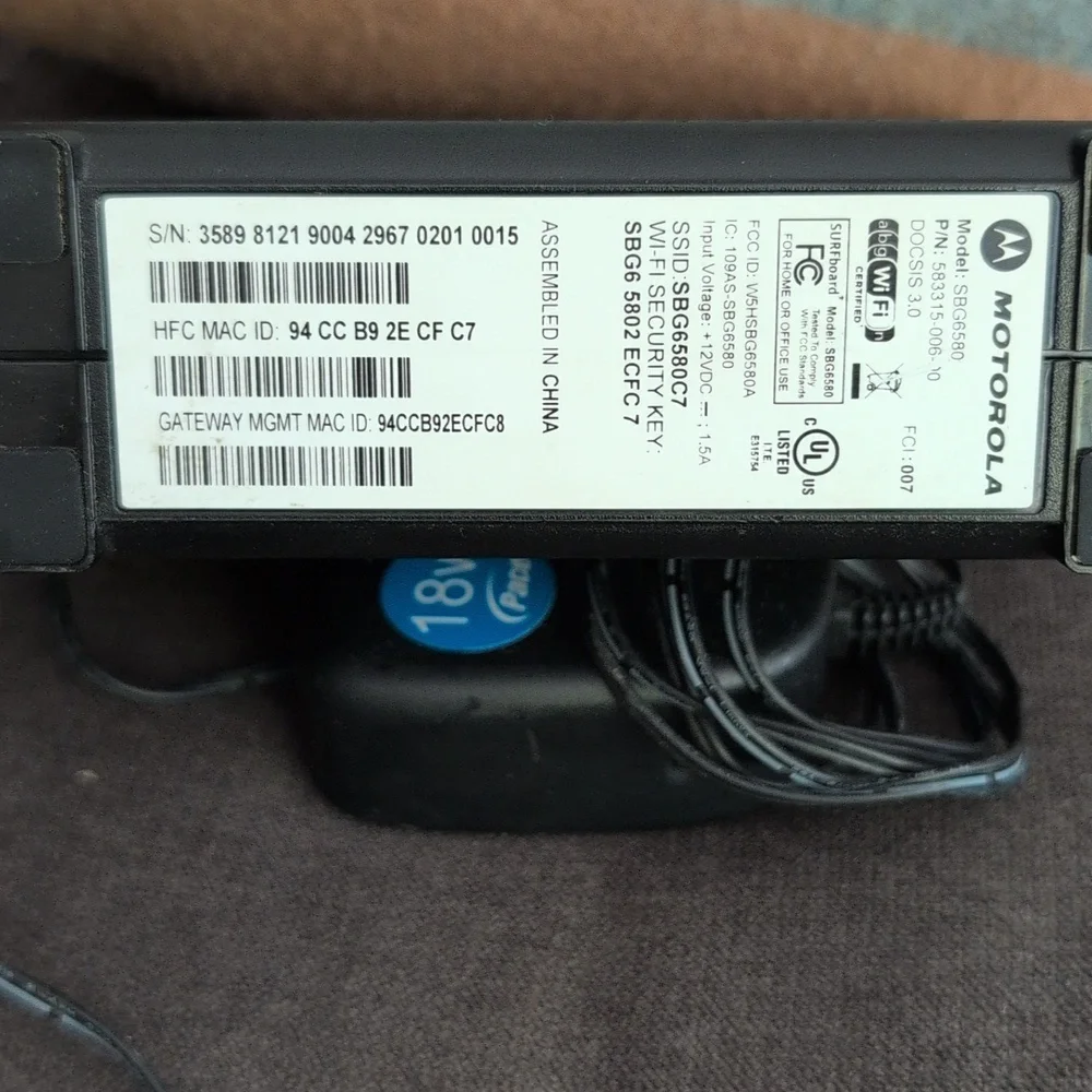 Motorola modem - Picture 3 of 3